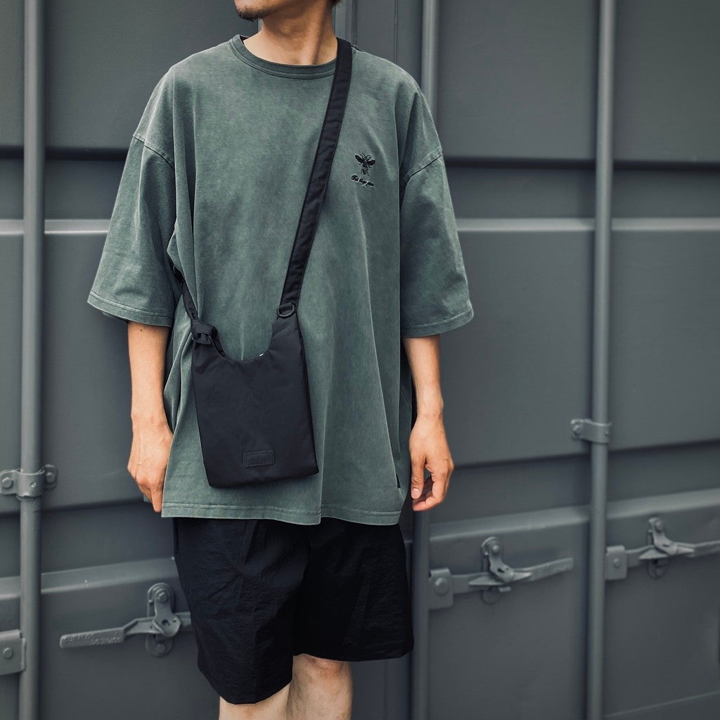 購物單肩包（小號）#黑色 [BCL-89]