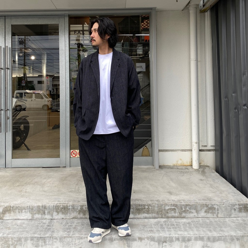 TECH 2B JACKET PAISLEY #D-NAVY [BJ-51024]