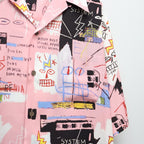 JEAN-MICHEL BASQUIAT | S/S HAWAIIAN SHIRT ( TYPE-3 ) #ONE [BASQUIAT-WM-HI27]