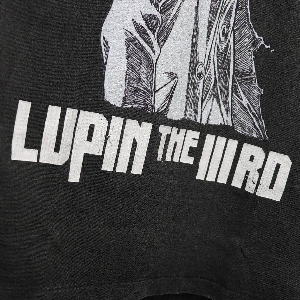LUPIN THE 3rd | S/S T-Shirt (ZENIGATA / LUPIN) #BLACK [TLPM25AM002]