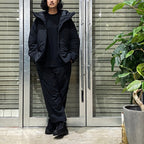 加熱連帽衫 BL #黑色 [MOA-LAN-06]