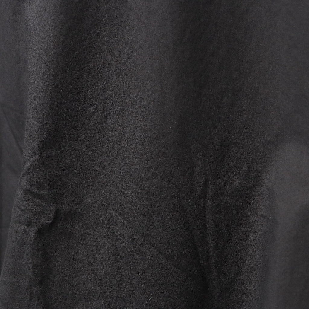 SH LONG SLEEVE IN POPELINE #BLACK 999 [20CMSH229A]