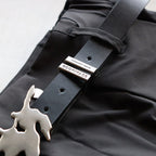 DE-BBB Logo Buckle Belt #Shadow & Pumpkin [GOOPI-26SS-MAY-02]