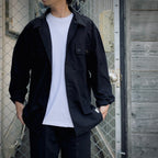 ARMY SHIRT (TYPE-2) #BLACK [25FWE-WMO-ML04]