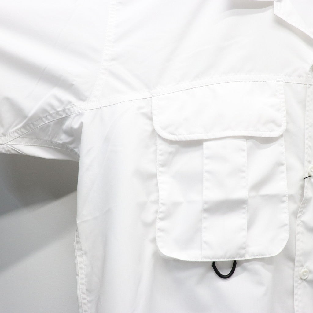 TECH MULTI TOOL POCKET SHIRT S/S SOLID #WHITE [BE-86026]