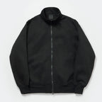 科技運動風拉鍊開襟衫 #黑色 [BE-54024W]