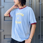 蜜桃奶油色T卹 #藍色 [SC2410-TS01]