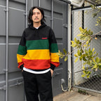 重型套頭連帽衛衣 - 型號 4- #黑色 [24SS-WMC-SS10]