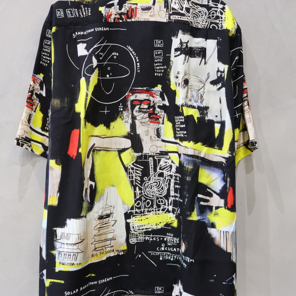 JEAN-MICHEL BASQUIAT | S/S HAWAIIAN SHIRT -TYPE 1- #ONE [BASQUIAT-WM-HI22]