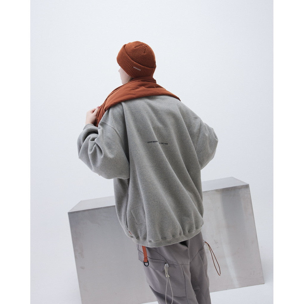 「RE-C01」Ryoiki Exp. 超大圓領毛衣 #M-GRAY [GOOPI-23AW-DEC-03]