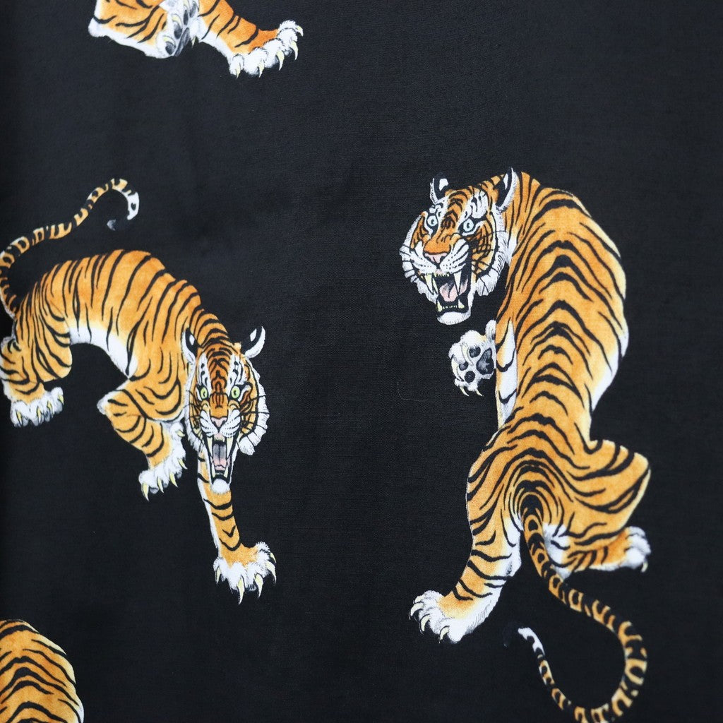 TIM LEHI | HAWAIIAN SHIRT S/S ( TYPE-3 ) #BLACK [26SSE-WMS-HI04]