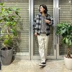 OMBRE CHECK 50'S JACKET (TYPE-2) #GRAY [24FW-WMO-BL22]