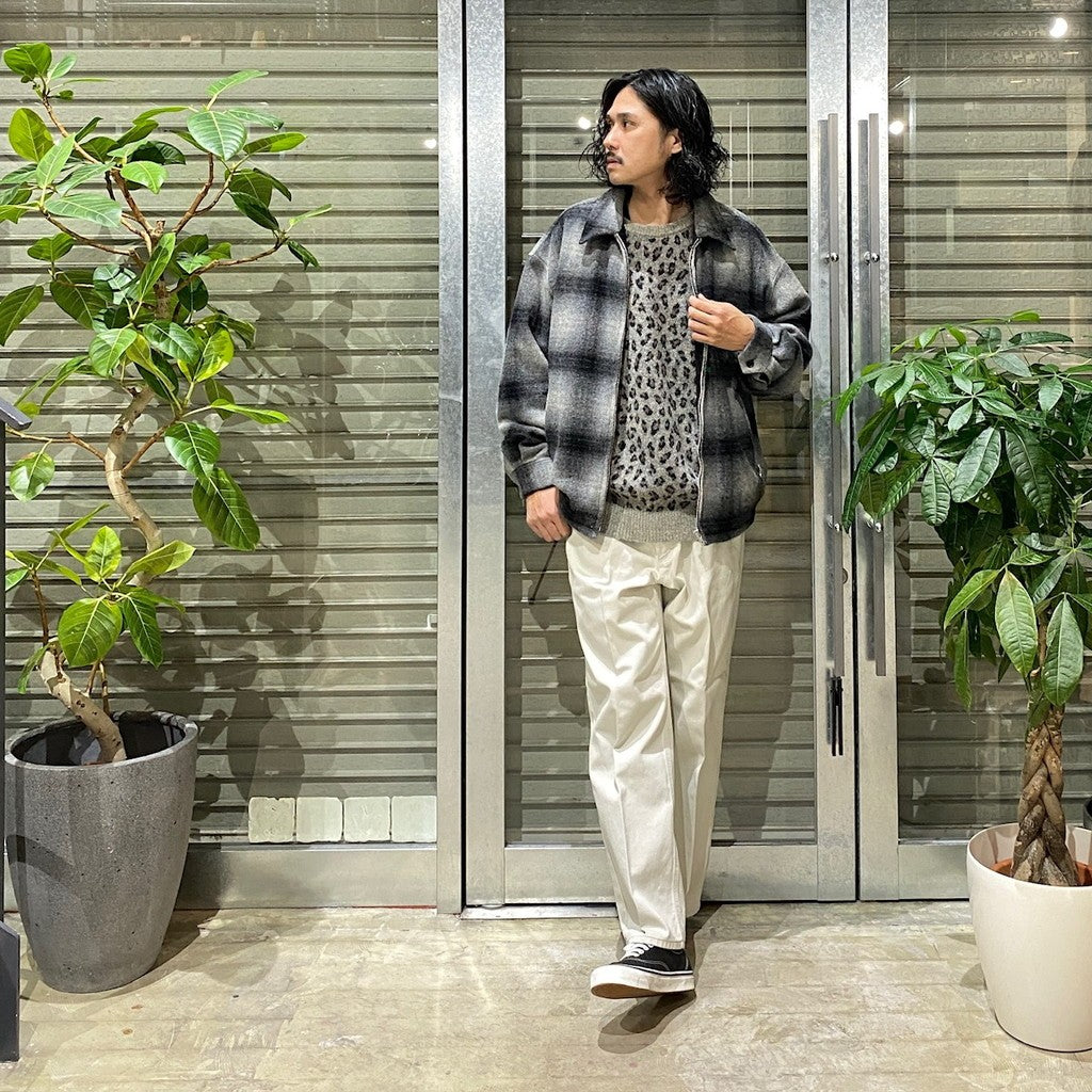 OMBRE CHECK 50'S JACKET (TYPE-2) #GRAY [24FW-WMO-BL22]