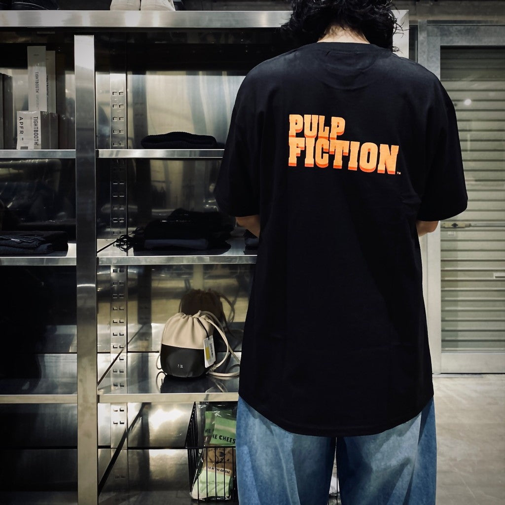 PULP FICTION | CREW NECK T-SHIRT (TYPE-5) #BLACK [PF-WM-TEE07]