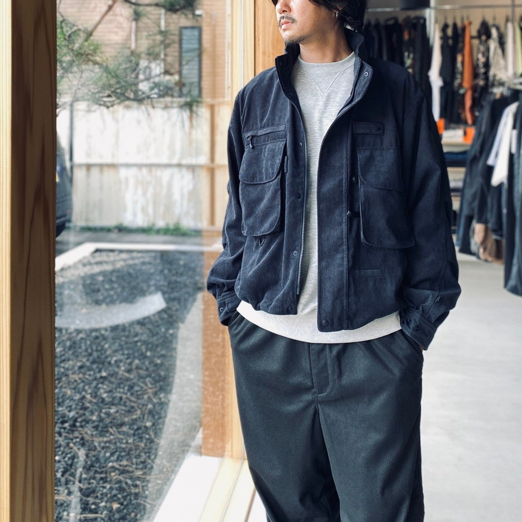 TECH WADING JACKET CORDUROY #D.NAVY [BJ-43026W]
