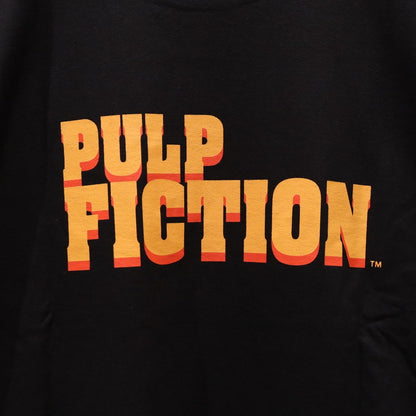 PULP FICTION | CREW NECK LONG SLEEVE T-SHIRT ( TYPE-1 ) #BLACK [PF-WM-LT01]