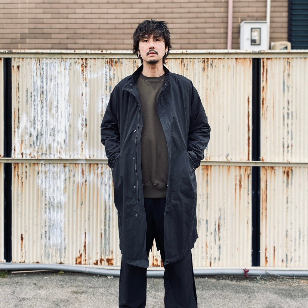 新品未使用　OVERCOAT Mods Coat CR LONG MODS COAT SET + 101ZML-1 #BLACK [TAION-CR15-LONG-B