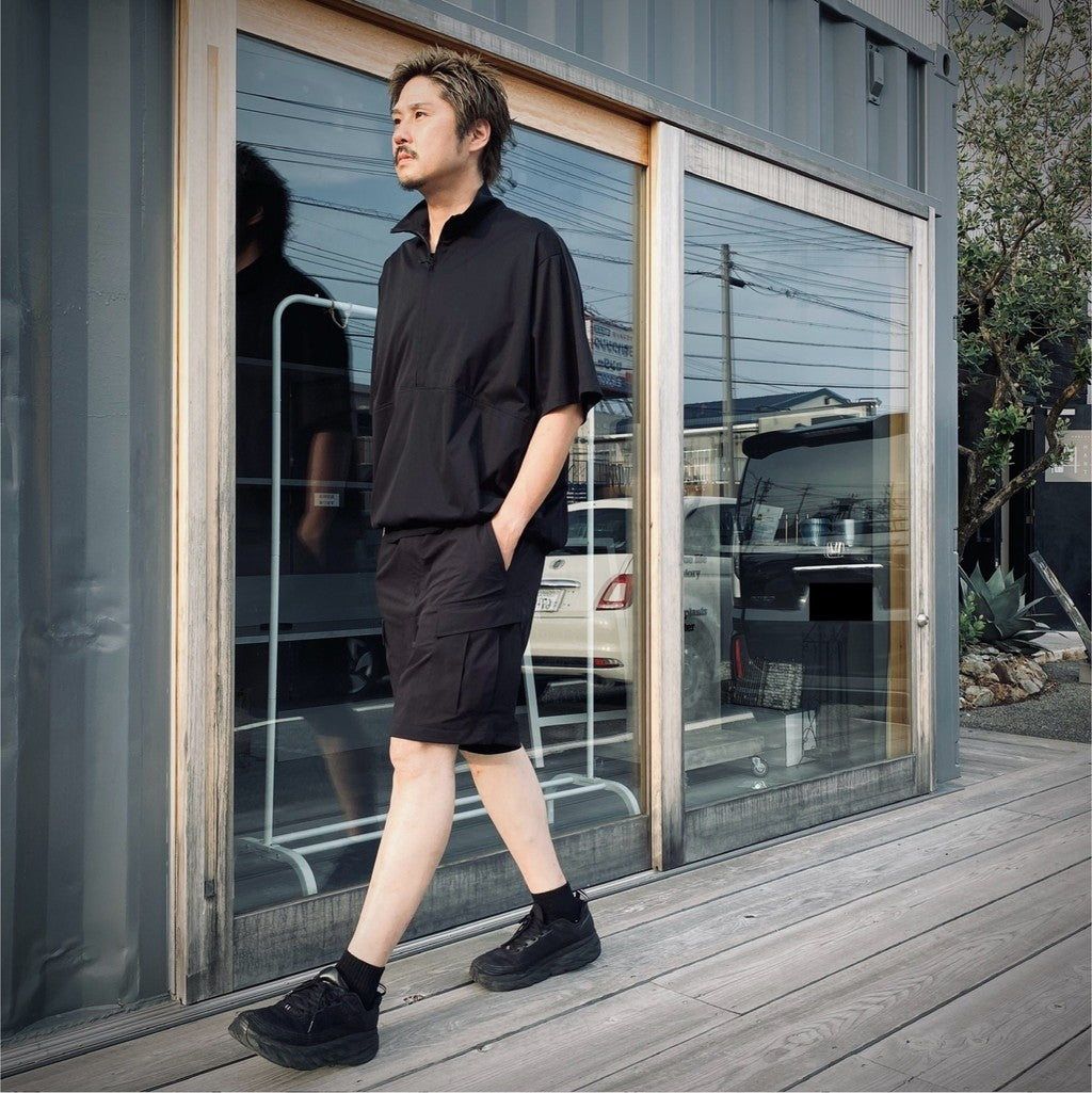 TECH CYCLE SHIRT S/S #BLACK [BE-20025]