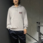 MIDDLE WEIGHT PULLOVER HOODED SWEAT SHIRT ( TYPE-2 ) #GRAY [24FW-WMC-SS06]