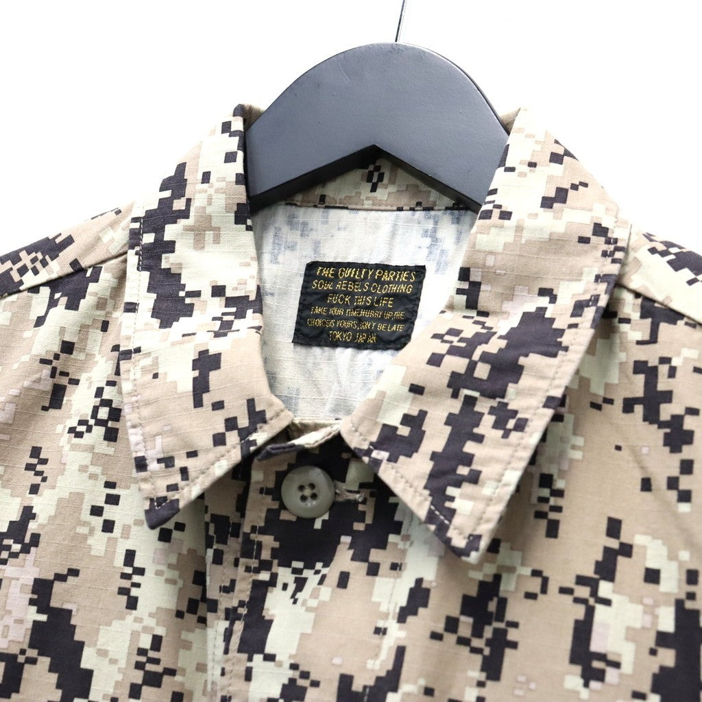 DIGITALCAMO FATIGUE JACKET #BEIGE [26FWE-WMO-ML03]