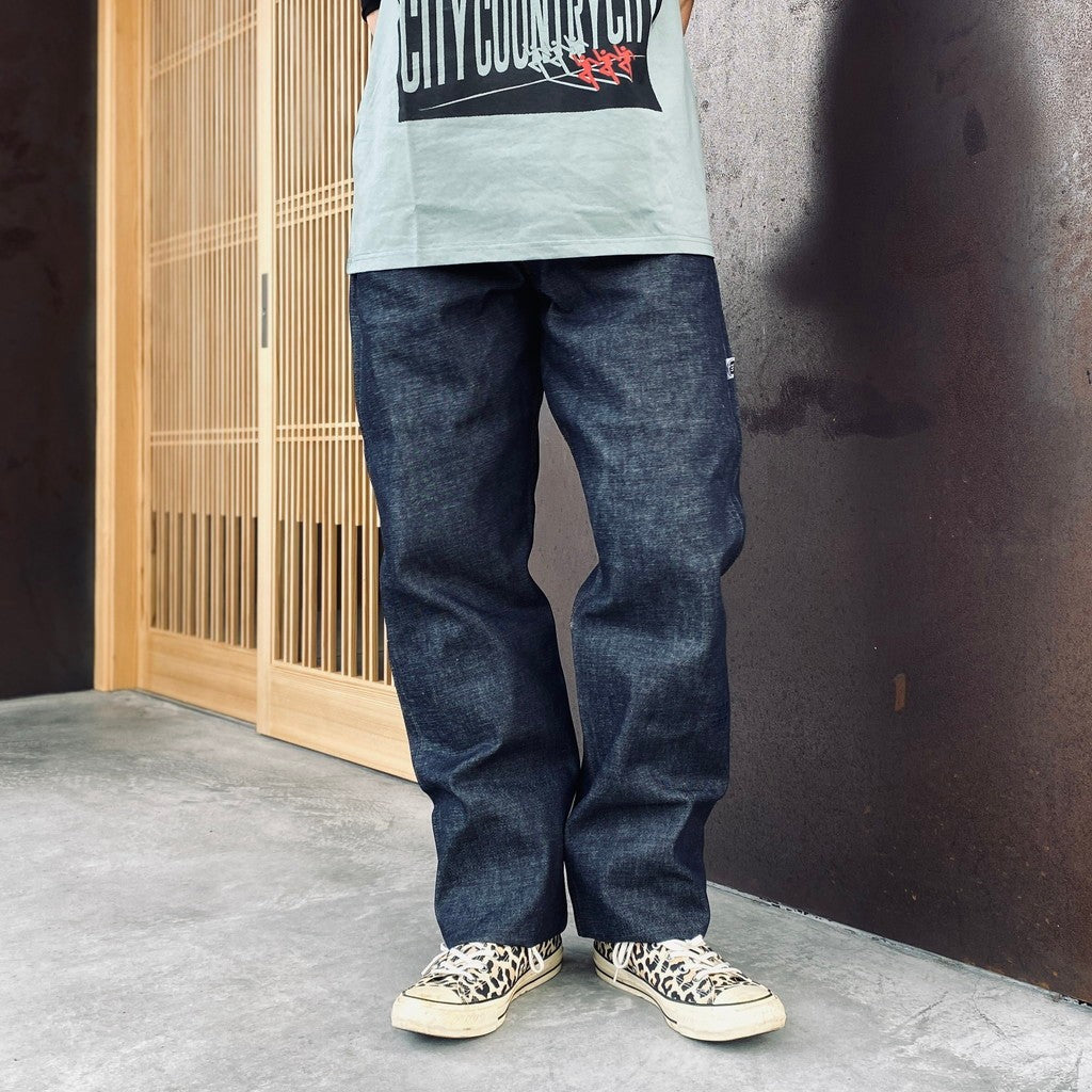 SELVEDGE DENIM PANTS #BLUE [CCC-261P002]