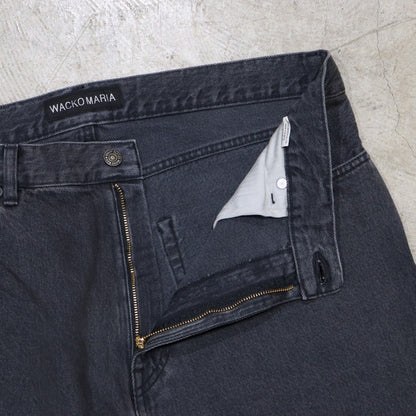 WASHED DENIM PANTS #BLACK [24FW-WMP-PT01]