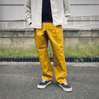 DOUBLE PLEATED CHINO TROUSERS ( TYPE-1 ) #YELLOW [25FW-WMP-PT01]
