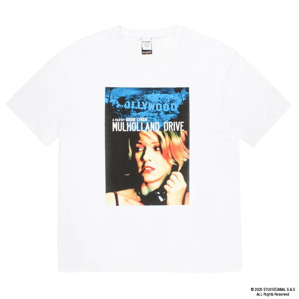 MULHOLLAND DRIVE | WASHED HEAVY WEIGHT CREW NECK T-SHIRT ( TYPE-2 ) #WHITE [MD-WM-WT02]