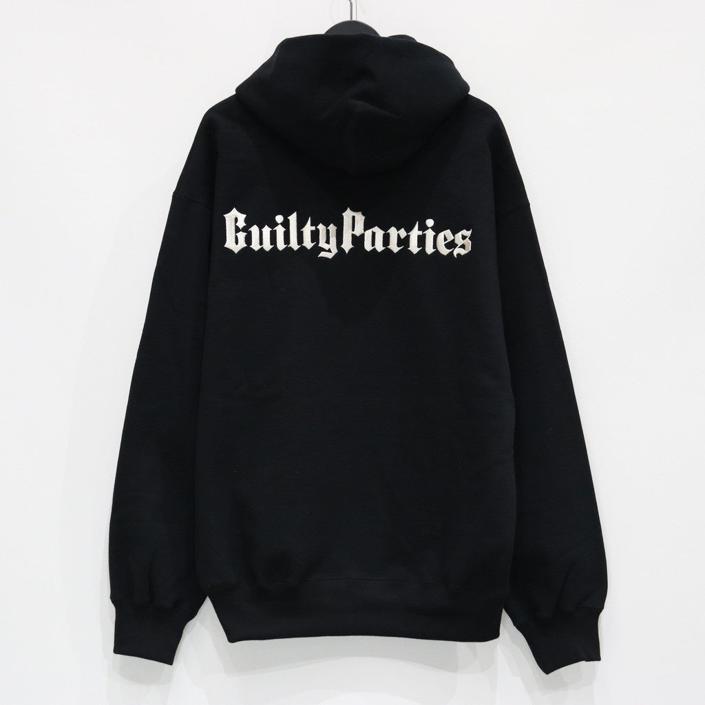 HEAVY WEIGHT PULLOVER HOODED SWEAT SHIRT ( TYPE-6 ) #BLACK [25SS-WMC-SS16]