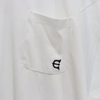 STRETCH FIBER POCKET TEE #White [25SS-T03]