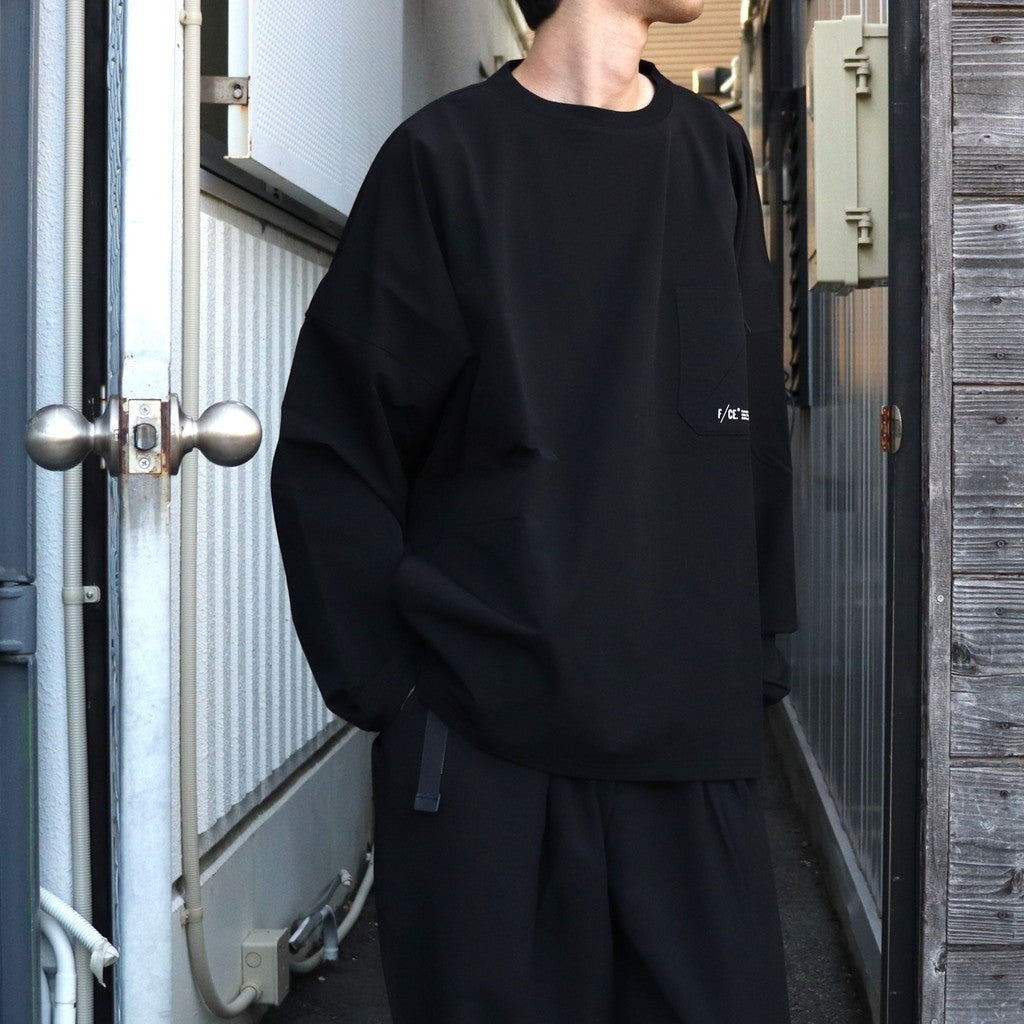 AMPHIBIOUS LS TEE #Black [FPA02252U0012]