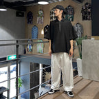 BAGGY SLACKS #WHITE [SS24-B10]