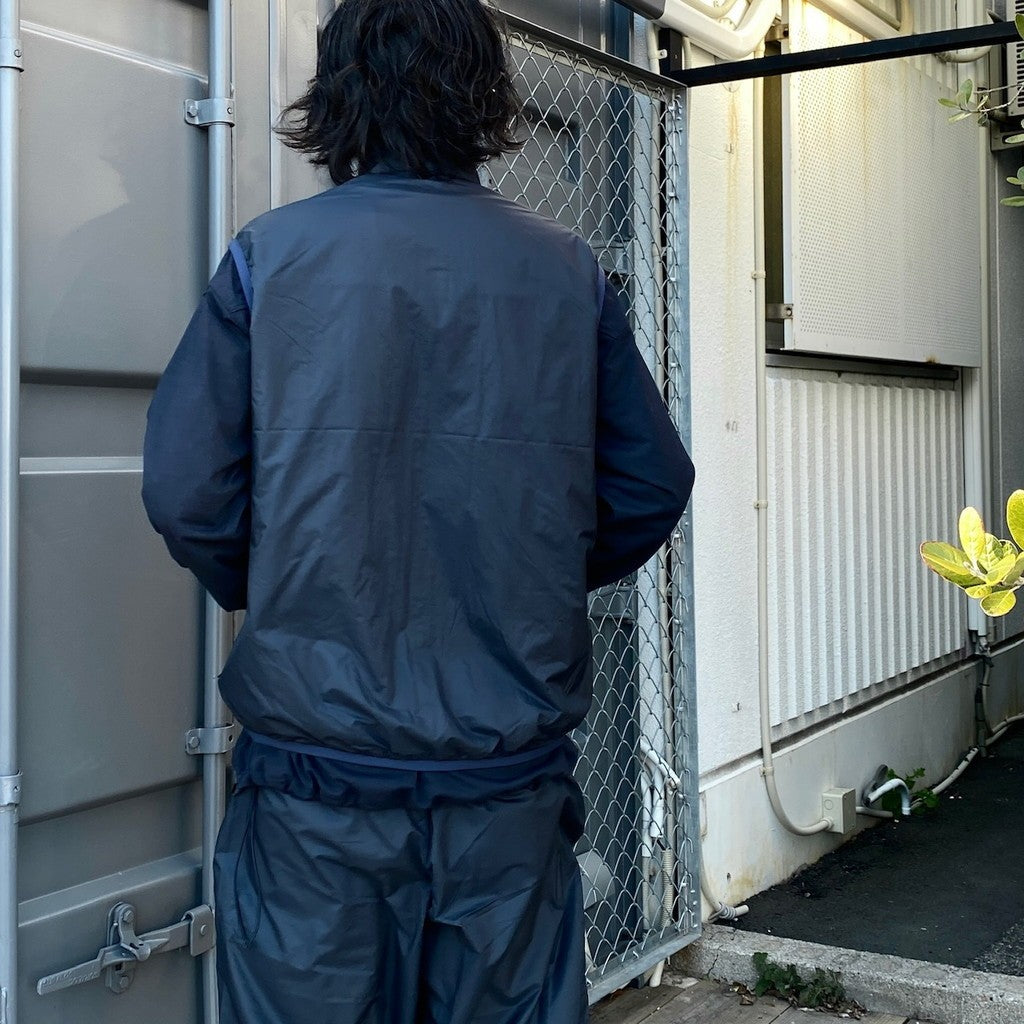 TECH REVERSIBLE WIND SHIELD VEST #NAVY [BJ-23024]