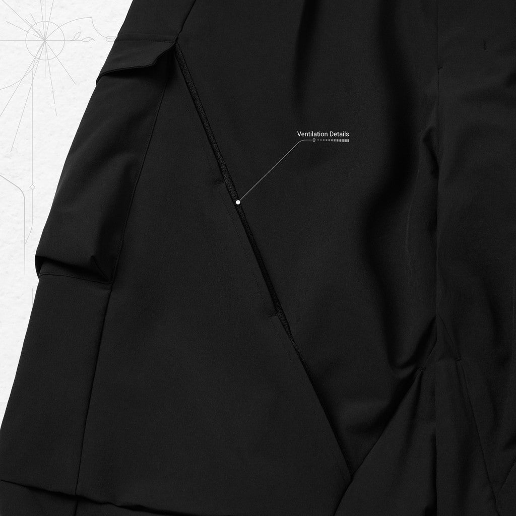 P-7S 「WindShear」 Utility Tapered Pants #SHADOW [GOOPI-24SS-JUN-01]