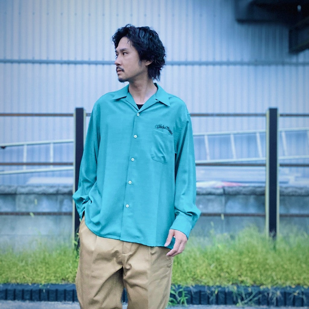 50'S SHIRT L/S ( TYPE-3 ) #GREEN [25FW-WMS-OC03] – cocorozashi