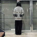 HIGHTIMES | COWICHAN SWEATER #GRAY [HIGHTIMES-WM-KN04]