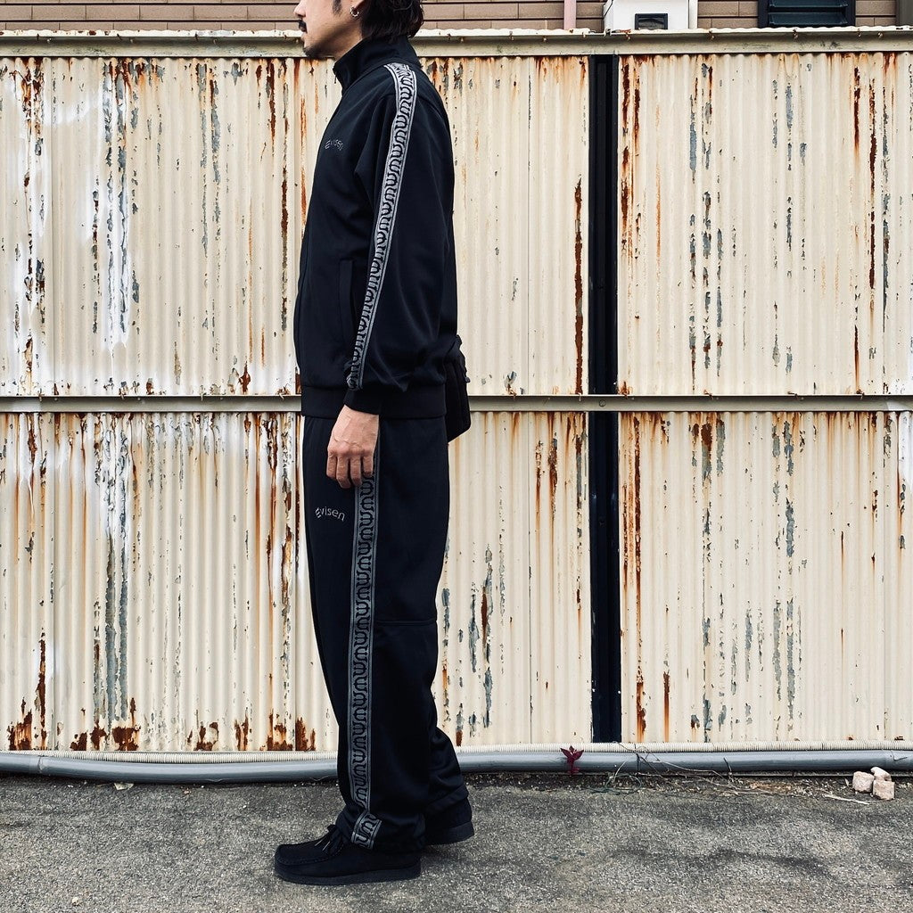 E LOGO TRACK PANTS #Black [25FW_B02]