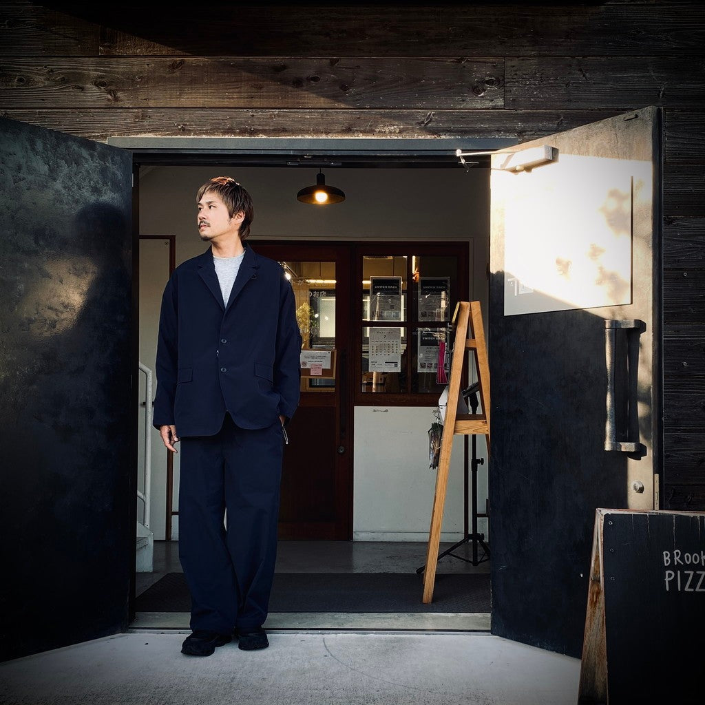 TECH LOOSE 2B JACKET RIPSTOP #NAVY [BJ-30025W] – cocorozashi