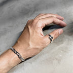 半圓環 - 寬款 - #銀色 [XOR090]