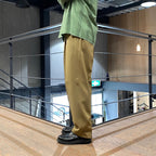 PLEATED TROUSERS #BEIGE [24FWE-WMP-TR01]