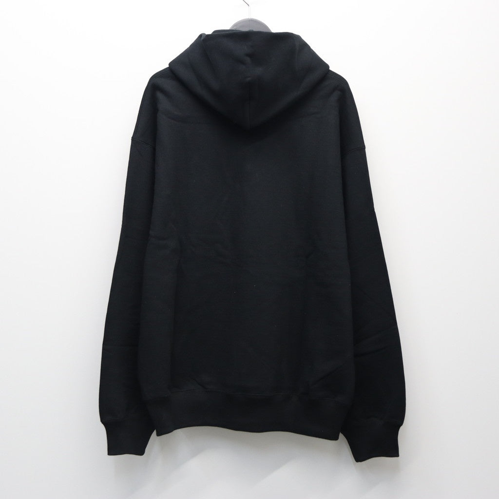 厚套頭連帽衛衣 #黑色 [25FWE-WMC-SS02]