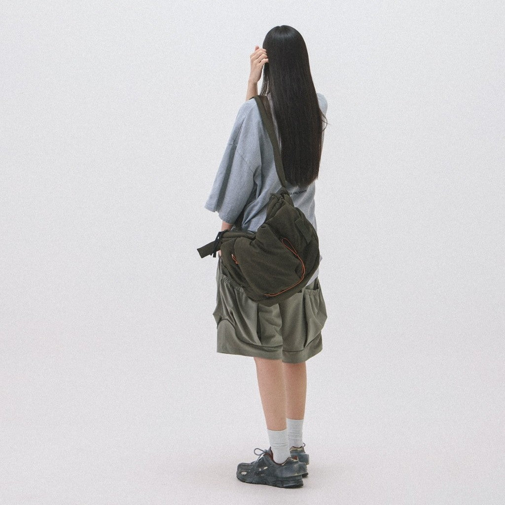 "LM-S01" G-輕便實用短褲 #SAGE [GOOPI-24SS-AUG-01]