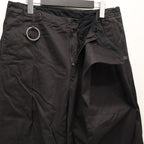 Wrapped Work Short(AGED TWILL) #BLACK [M-P3-DW3]