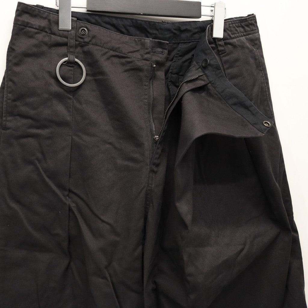 Wrapped Work Short(AGED TWILL) #BLACK [M-P3-DW3]