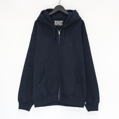 HEAVY WEIGHT FULL ZIP HOODED SWEAT SHIRT #NAVY [25SSE-WMC-SS01]