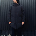 TECH 2WAY CADET DOWN PARKA #BLACK [BW-42026W]