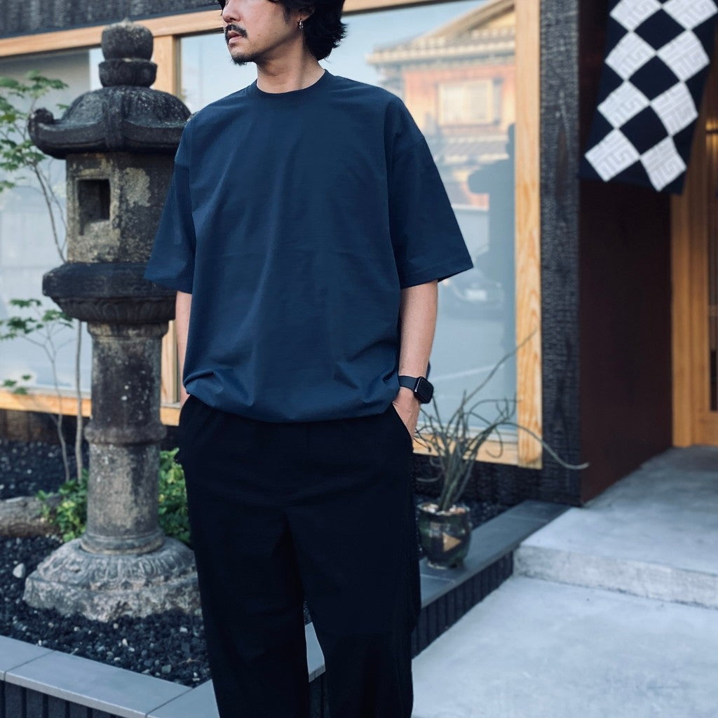 TECH DRAWSTRING TEE S/S #NAVY [BE-32026W] - cocorozashi 三重県