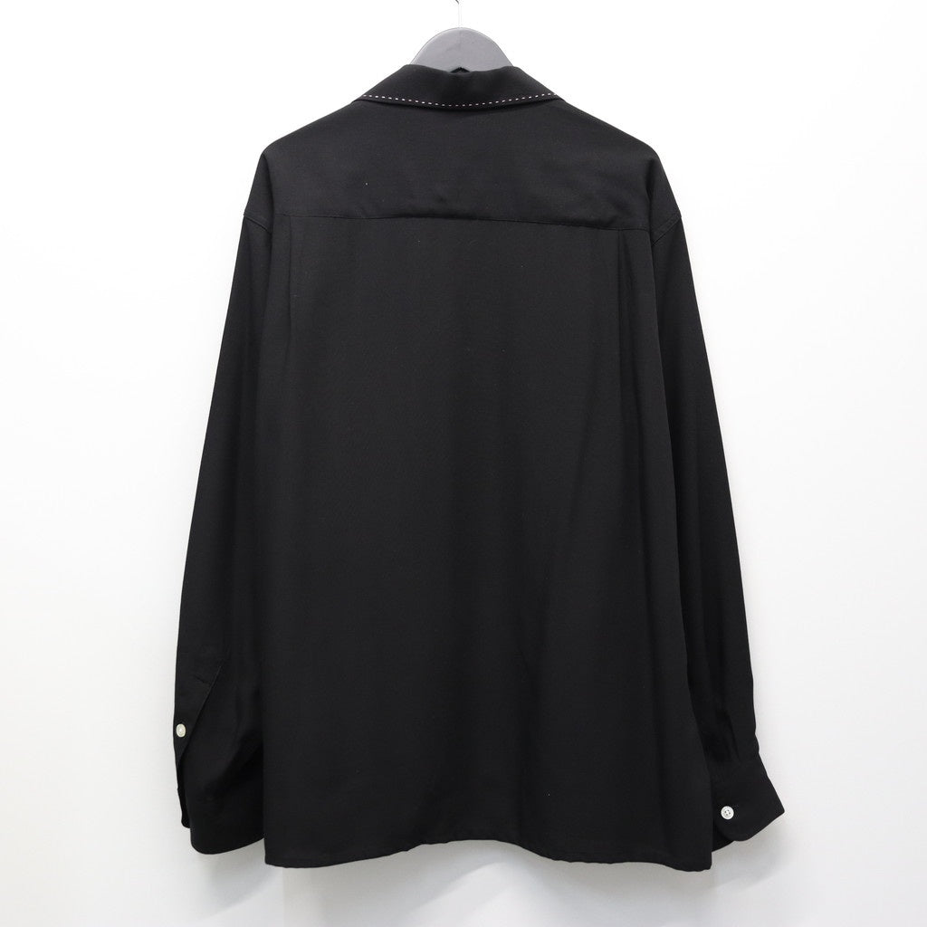 50'S SHIRT L/S ( TYPE-2 ) #BLACK [26SSE-WMS-OC02]