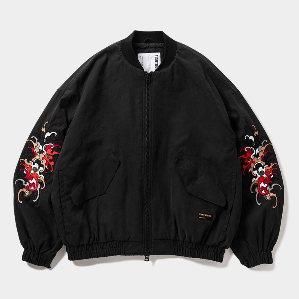 BRAIN DROPS MA-1 #Black [FW25-JK07]