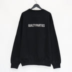 重磅圓領衛衣 #黑色 [25SSE-WMC-SS03]